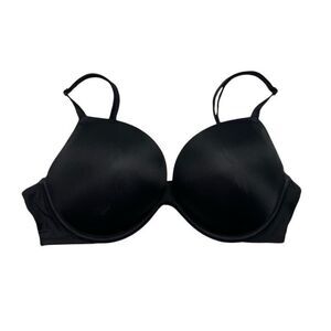 PINK VICTORIA’S SECRET Women’s Black Wear Everywhere T-Shirt Lightly Lined Bra S